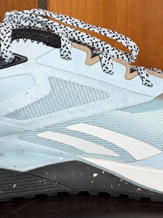 Reebok Nano X3 Adventure Feel Good Blue White Womens Sz 8 - EUC VERY NICE - Picture 3 of 9